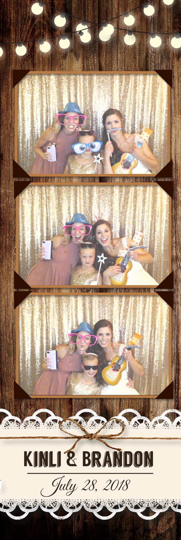 Kinli and Brandon's Wedding | View more photos from the event at gallery.photoboothbillings.com/u/PhotoBoothBillings/Kinli-and-Brandons-Wedding